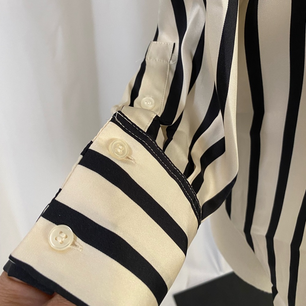 H & M Button Down Striped Shirt - Picture 2 of 7
